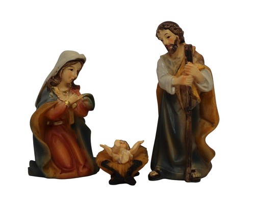 Krippenfiguren heilige familie - krippenfiguren,