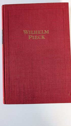Wilhelm pieck schriftsteller - pieck,