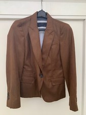Zara blazer braun stoff - blazer,