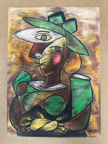 Pablo picasso zeichnung auf - zeichnung,