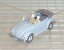 Alte Wiking 305: VW Käfer Cabrio (Typ 3), hellblaugrau