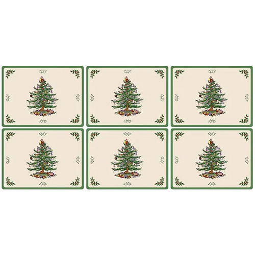 Spode christmas tree 6er set - spode,