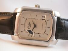 original Glashütte Senator Carrée Großdatum u. Mondphase