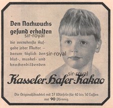 Kasseler Hafer-Kakao - 1936 -