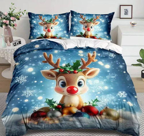 Weihnachten bettwäsche set - bettwäsche, set.23
