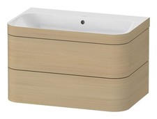 Duravit Happy D.2 Plus C-Bonded Set 2 Schubkästen ohne Hahnloch 775 x 490 x...