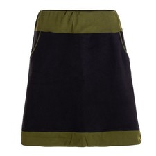 Vishes Thermorock Damen Minirock ECO-Fleece A-Line mit Taschen und Jersey-Bund