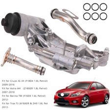 Ölfiltergehäuse Ölfilterbock Ölkühler + Ölfilter 1.6 1.8 Für Chevrolet Opel NEU