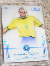 Leaf Pearl 2022 Ronaldo Nazario 2 of 6 limited edition authentic pearl no Panini