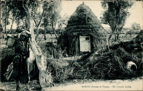 Marokko araber in tracht - marokko,,