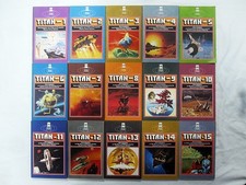 15x SCIENCE FICTION CLASSIC TITAN 1-15 HEYNE Taschenbücher Sammlung Romane