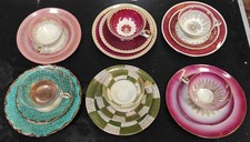 6x Porzellan Sammeltassen Sets