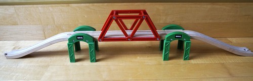 Brio brücke mit - mit, gebraucht