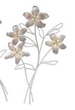 Wanddeko Blume PEARL H. 61cm