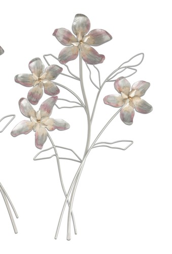 Wanddeko blume pearl 61cm - wanddeko,