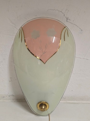 Wandleuchte vintage glas - vintage,,