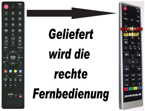 Ersatz fernbedienung für - ersatz,