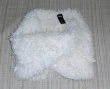 Schlauchschal Loop Schal Twist Loopschal kuschelig weiß neu