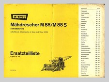 FAHR Mähdrescher M 88 