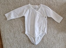 Wickelbody weiß Bio-Baumwolle