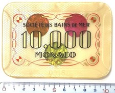 Plakette / Token Casino 10.000