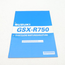 Original Suzuki GSX R 750 Werkstatthandbuch Zusatz Reparaturanleitung C3245