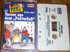 MC Kassette - TKKG - Terror aus dem Pulverfaß - Folge 62 - graue Kassette