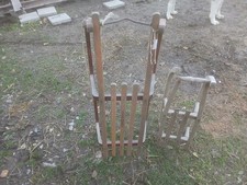 Holzschlitten Alt für Deko Schlitten