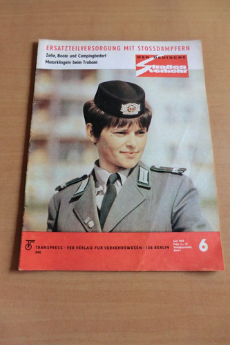 Gdr road traffic tents - gdr, 6/68