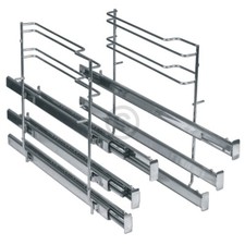 Haltegitter mit Teleskopauszug 3fach für Backblech SIEMENS 11005093 in Dampfback