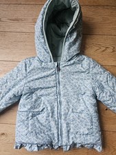 Steiff Winterjacke Wendejacke Mädchen Gr. 122