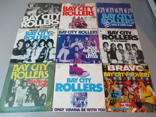 Single vinyl sammlung 13x - 7",