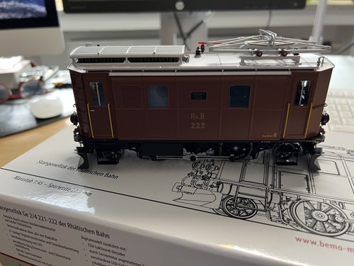 Bemo 9356 122 rhb 4 - 9356, nr