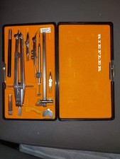 RIEFLER | T 68 | PRÄZISIONS ZIRKELKASTEN | REISSZEUG | ⭕️ s. BILDER u. INFO