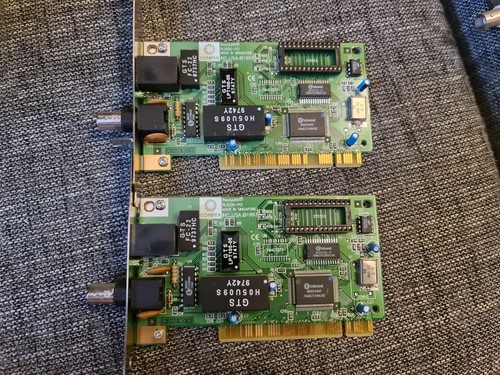 Vintage pci netzwerkkarte - vintage,