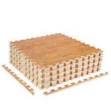 B-WAREN 16tlg Bodenschutzmatte Schutzmatte Puzzlematte Bodenschutz Unterlegmatte