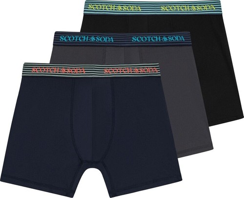 Scotch soda 3er pack boxer - &,