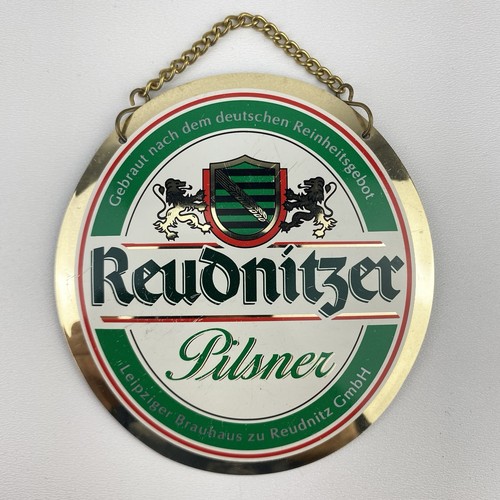 Zapfhahnschild reudnitzer - zapfhahnschild, "reudnitzer