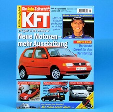 KfT Kraftfahrzeugtechnik 8 1995 Michael Schumacher Audi Cabrio Renault Laguna