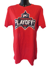 ADLER MANNHEIM Fan-Shirt Eishockey T-Shirt Gr. M / 50 rot Herren Mode Kleidung