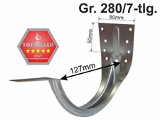 verzinkt Stirnbretthalter