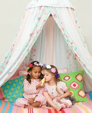 Traumhafter Betthimmel Baldachin Spielzelt Room Seven Oilily Blumen Patchwork !!