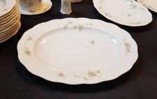 Rosenthal Classic Rose ?große Fleischplatte 40cm Mon Bijou grüne Ranke Geschirr