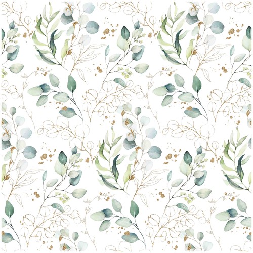 Blumen mint stoff kinderstoff - mint,