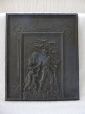 Antike Ofenplatte Gusseisen Soldat Abschied ca. 1750 – 1820