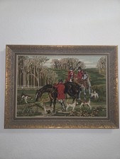 Gobelin-Stickerei Fuchsjagt