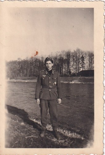 Foto soldat mit - orden,