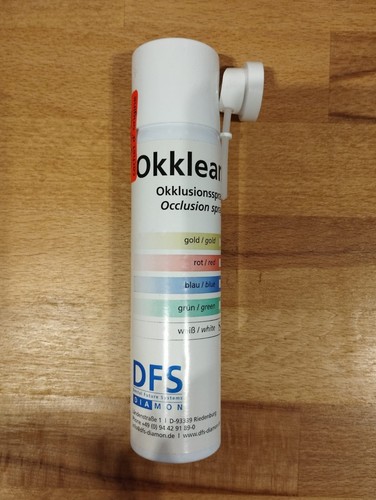 Okklusionsspray weiß dfs - weiß,