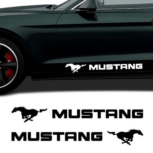 Aufkleber seitlich mustang - aufkleber,