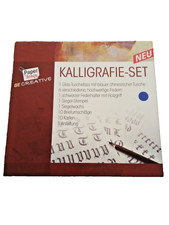 Kalligrafie-Set - Kalligraphie Paper scrip Be Creative - 31 teilig in Magnetbox